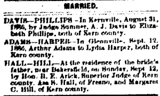 Marriage Newspaper clipping from Sep 18, 1886 5737156
