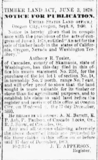 other Newspaper clipping from Oct 2, 1890 5737233