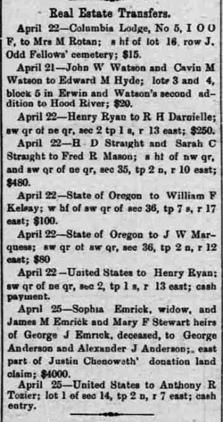 other Newspaper clipping from Apr 29, 1893 5737239