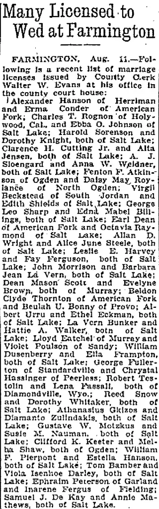 other Newspaper clipping from Aug 12, 1926 5737262