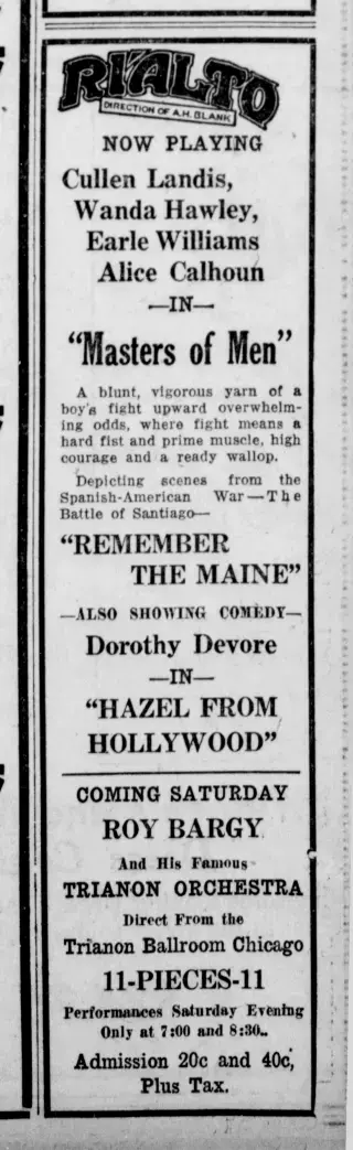 other Newspaper clipping from May 31, 1923 5737300