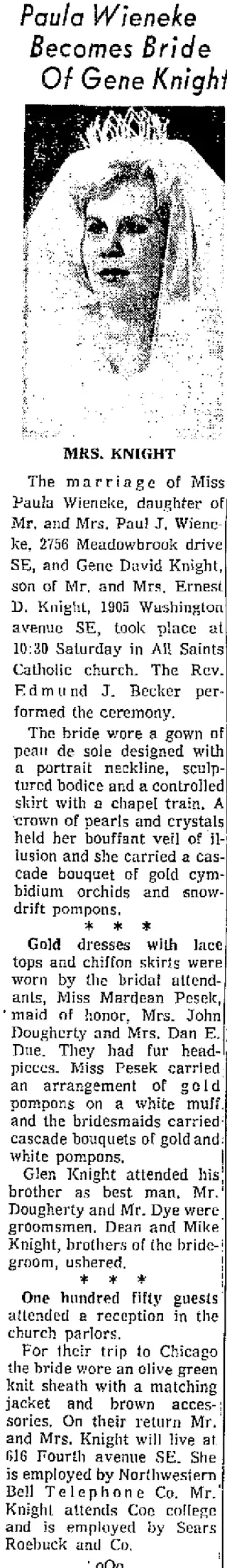 other Newspaper clipping from Oct 27, 1963 5737903