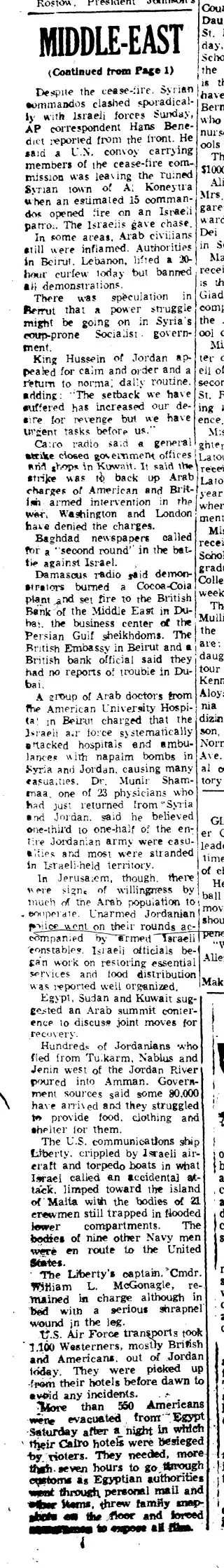 other Newspaper clipping from Jun 12, 1967 5738014