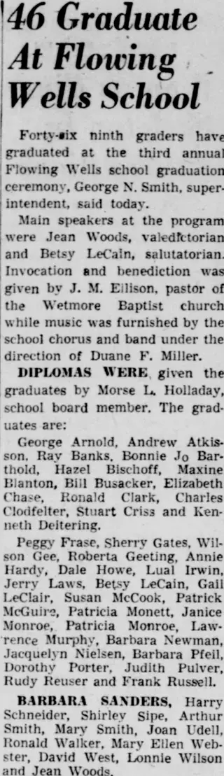 other Newspaper clipping from May 28, 1954 5738091