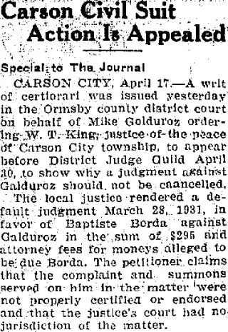 other Newspaper clipping from Apr 18, 1931 5738176