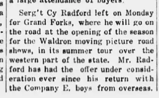 other Newspaper clipping from Apr 17, 1919 5738285