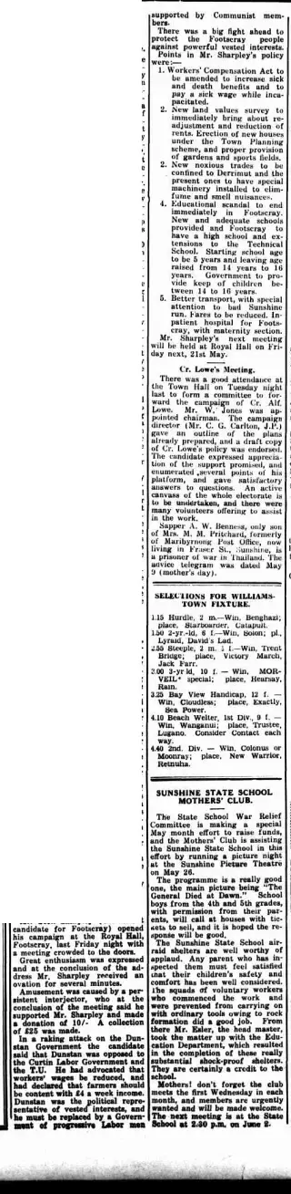 other Newspaper clipping from May 14, 1943 5738293