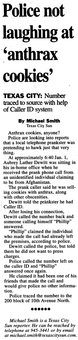 other Newspaper clipping from Jan 3, 2002 5738324