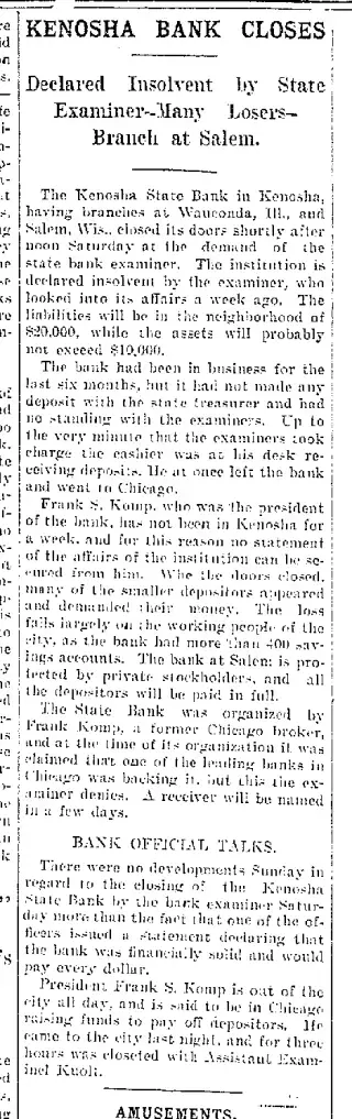 Business Newspaper clipping from Apr 6, 1903 5738494