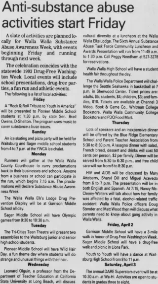 other Newspaper clipping from Mar 25, 1993 5738699