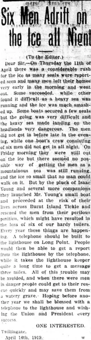 other Newspaper clipping from Apr 25, 1919 5739079