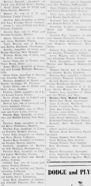 Birth Newspaper clipping from Apr 29, 1947 5739314