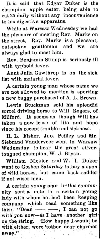 other Newspaper clipping from Aug 17, 1899 5740049