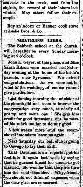 other Newspaper clipping from May 19, 1887 5740080