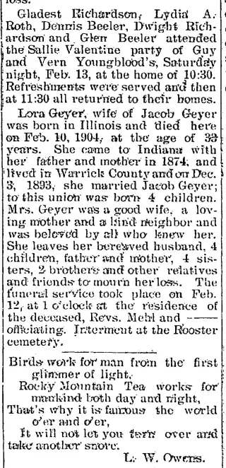 other Newspaper clipping from Feb 26, 1904 5740175