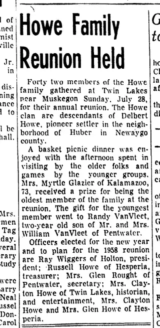 other Newspaper clipping from Aug 3, 1957 5740352