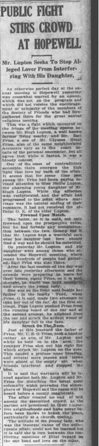 other Newspaper clipping from May 21, 1923 5740356