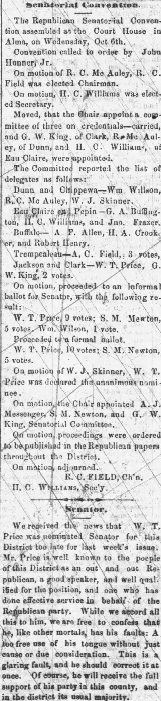 other Newspaper clipping from Oct 16, 1869 5740554