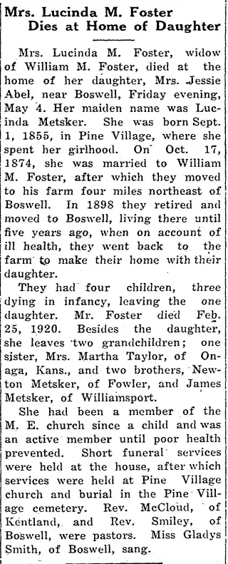 other Newspaper clipping from May 11, 1923 5740710