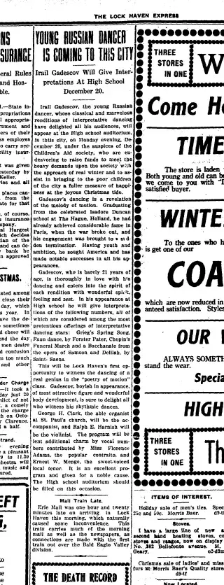 other Newspaper clipping from Dec 11, 1915 5740829
