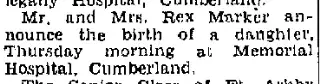 Birth Newspaper clipping from May 25, 1947 5740833