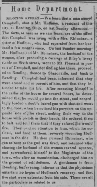 Crime Newspaper clipping from Apr 18, 1848 5740842