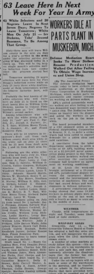 other Newspaper clipping from Jul 14, 1941 5740898