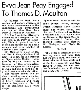other Newspaper clipping from Feb 21, 1950 5741568