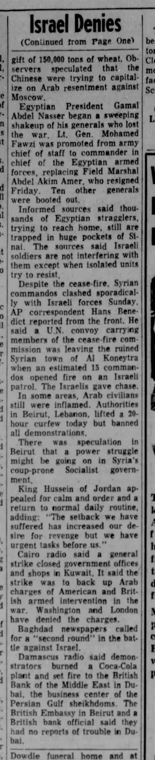 other Newspaper clipping from Jun 12, 1967 5741694
