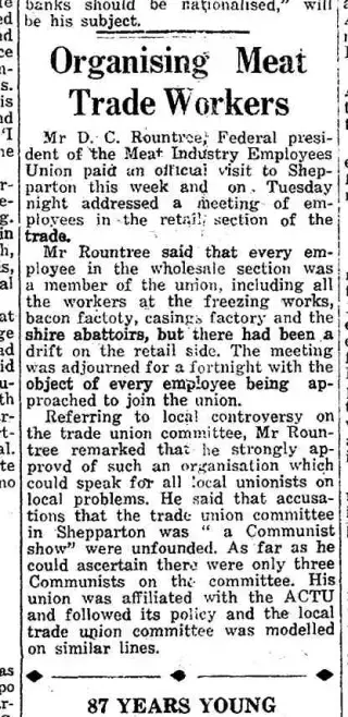 other Newspaper clipping from Oct 31, 1947 5741757