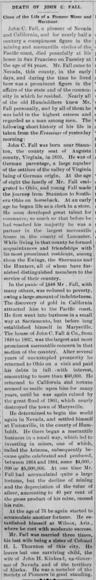 other Newspaper clipping from Dec 14, 1894 5742054