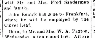 other Newspaper clipping from Nov 23, 1916 5742328
