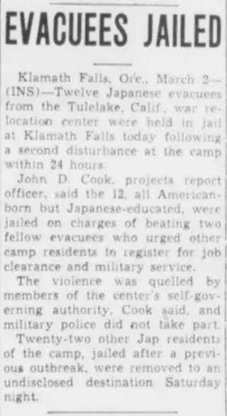 other Newspaper clipping from Mar 2, 1943 5742430