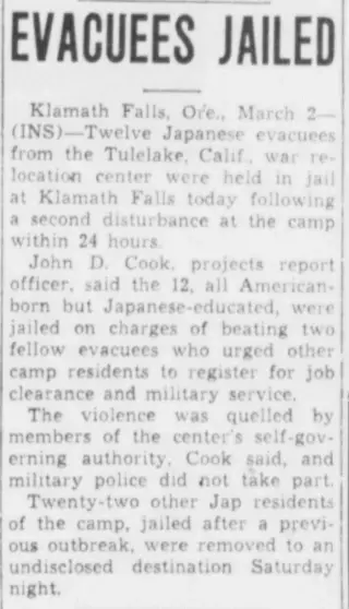 other Newspaper clipping from Mar 2, 1943 5742436
