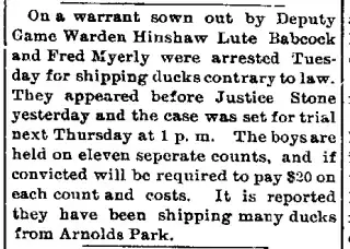 other Newspaper clipping from Nov 17, 1905 5742477