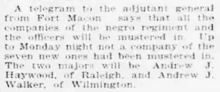 Military Newspaper clipping from Jul 15, 1898 5742620
