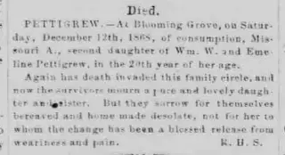 other Newspaper clipping from Jan 1, 1869 5742664