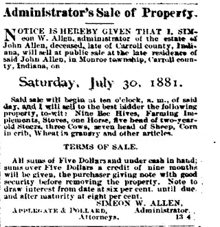 other Newspaper clipping from Jul 22, 1881 5742922