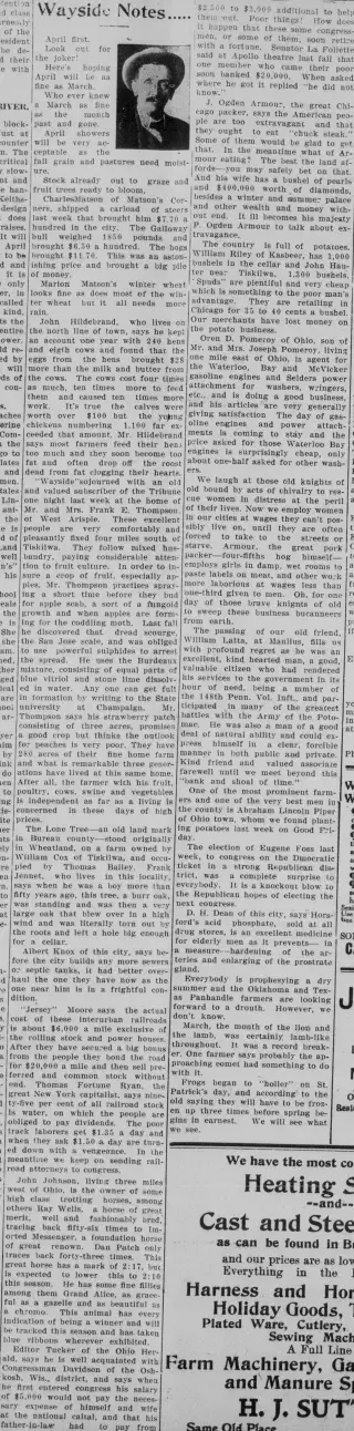 other Newspaper clipping from Apr 1, 1910 5742954