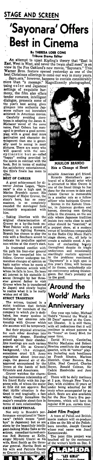 other Newspaper clipping from Dec 26, 1957 5743021
