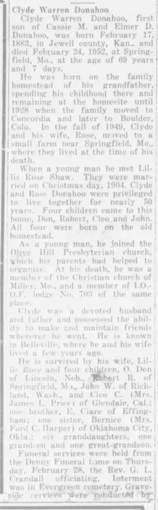 other Newspaper clipping from Mar 6, 1952 5743107