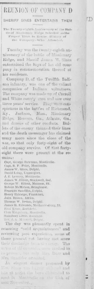 other Newspaper clipping from Nov 27, 1891 5743166