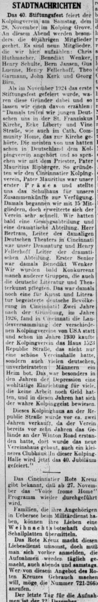 other Newspaper clipping from Nov 27, 1964 5743187