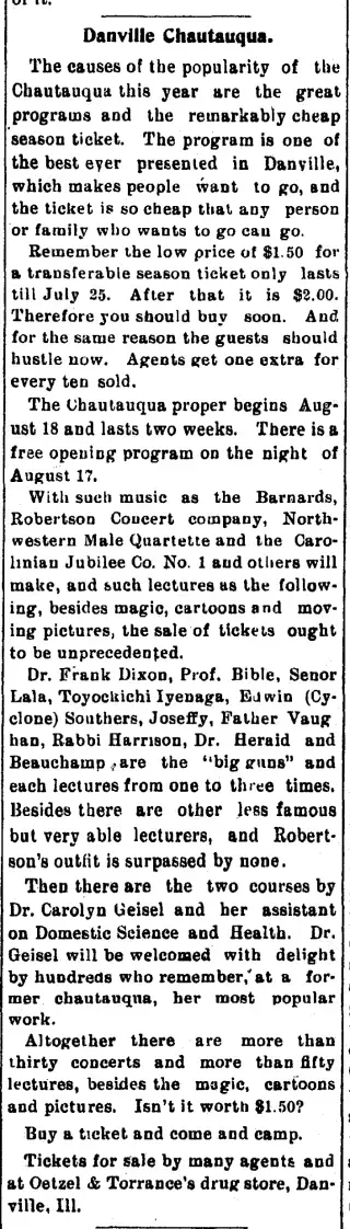 other Newspaper clipping from Jul 29, 1905 5743502