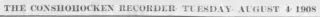 other Newspaper clipping from Aug 4, 1908 5743808