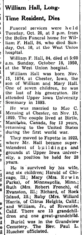 other Newspaper clipping from Oct 23, 1959 5744070