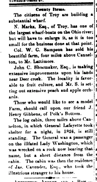 other Newspaper clipping from Aug 30, 1860 5744140