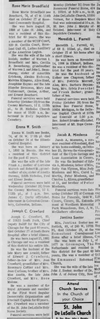 other Newspaper clipping from Nov 2, 1966 5744252