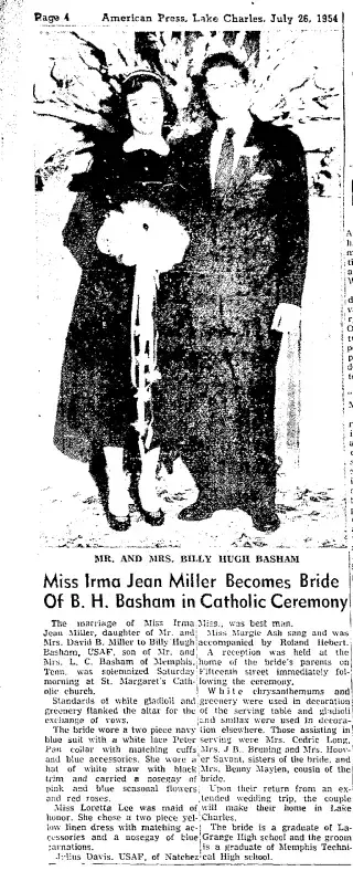 other Newspaper clipping from Jul 26, 1954 5744336