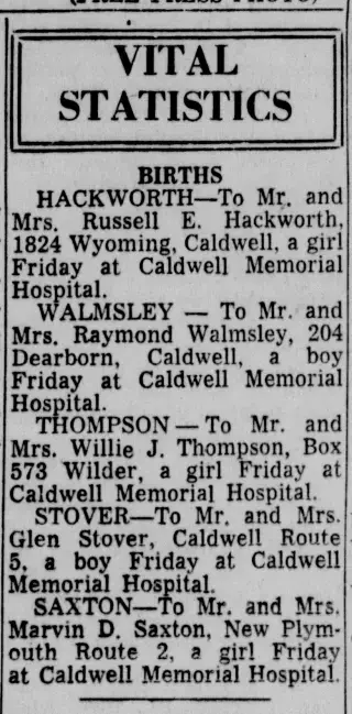 other Newspaper clipping from Oct 3, 1959 5744687